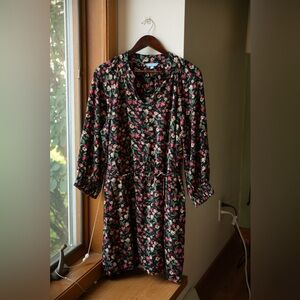 Draper James RSVP black floral dress